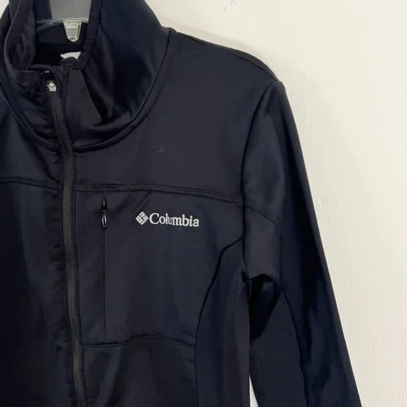 columbia // active black tech jacket XS - Picture 2 of 5